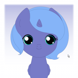 Size: 500x500 | Tagged: :<, animated, artist:jdan-s, blinking, boop, click, cross-eyed, cursor, cute, derpibooru import, eyes closed, female, filly, happy, looking at you, lunabetes, open mouth, princess luna, safe, smiling, solo, surprised, woona, younger