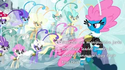 Size: 800x450 | Tagged: breezette, breezie, clothes, derpibooru import, edit, edited screencap, hat, insane pony thread, it ain't easy being breezies, male, mushroom hat, safe, screencap, seabreeze