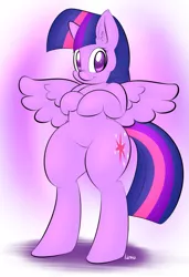 Size: 991x1450 | Tagged: safe, artist:lamia, derpibooru import, twilight sparkle, twilight sparkle (alicorn), alicorn, pony, bipedal, female, mare, solo, upright