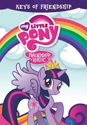 Size: 500x713 | Tagged: safe, derpibooru import, twilight sparkle, twilight sparkle (alicorn), alicorn, pony, cover, dvd, female, mare, rainbow