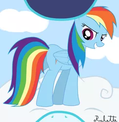 Size: 1024x1051 | Tagged: dead source, safe, artist:rulette, derpibooru import, rainbow dash, soarin', female, male, offscreen character, pov, shipping, soarindash, straight