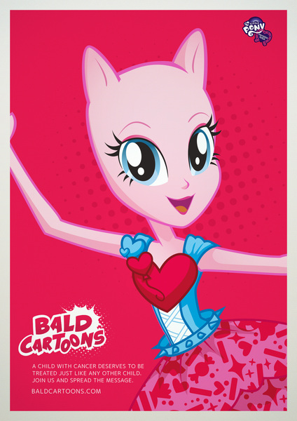 Size: 1211x1712 | Tagged: safe, derpibooru import, pinkie pie, equestria girls, bald, bald cartoons, cancer (disease), solo