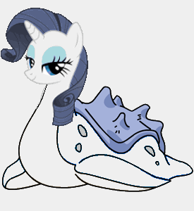 Size: 275x300 | Tagged: derpibooru import, female, fusion, gray background, lapras, pokefied, pokémon, raplas, rarity, safe, simple background, solo, species swap, wat