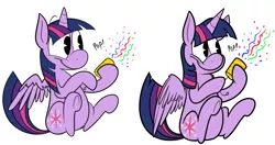 Size: 1387x734 | Tagged: safe, artist:karpet-shark, derpibooru import, twilight sparkle, twilight sparkle (alicorn), alicorn, pony, twily-daily, comparison, female, mare, redraw