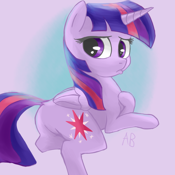 Size: 3000x3000 | Tagged: safe, artist:ab, derpibooru import, twilight sparkle, twilight sparkle (alicorn), alicorn, pony, female, mare, solo