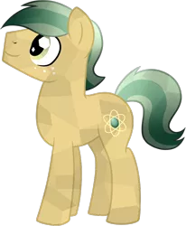 Size: 684x830 | Tagged: safe, artist:tambelon, derpibooru import, atomic crystal, beta particle, neighls bohr, crystal pony, pony, equestria games (episode), male, solo