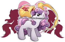 Size: 1095x704 | Tagged: artist:secret-pony, derpibooru import, equestria games, equestria games (episode), flag, safe, solo, sweetie belle