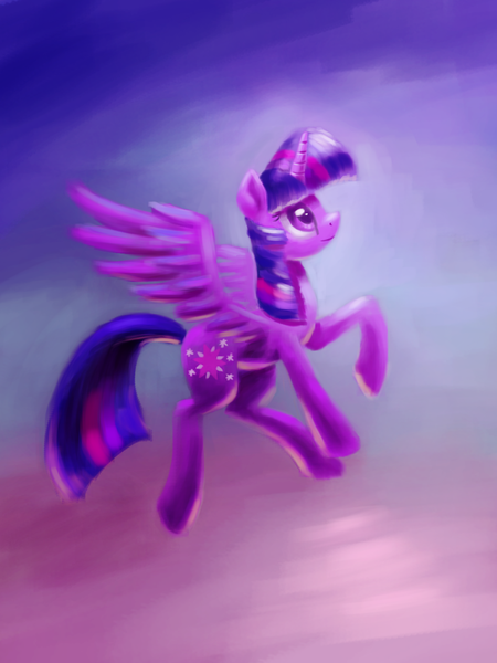 Size: 1200x1600 | Tagged: safe, artist:fahu, derpibooru import, twilight sparkle, twilight sparkle (alicorn), alicorn, pony, female, mare, solo