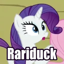 Size: 258x257 | Tagged: animation error, derpibooru import, rariduck, rarity, safe, screencap, solo, twilight's kingdom