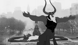 Size: 610x354 | Tagged: derpibooru import, exploitable meme, lord tirek, lord tirek's outstretched arms, meme, rocky balboa, rocky (movie), safe, solo, twilight's kingdom