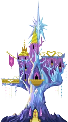Size: 6000x10719 | Tagged: absurd resolution, artist:serenawyr, building, castle, derpibooru import, no pony, safe, simple background, .svg available, transparent background, twilight's castle, twilight's kingdom, vector