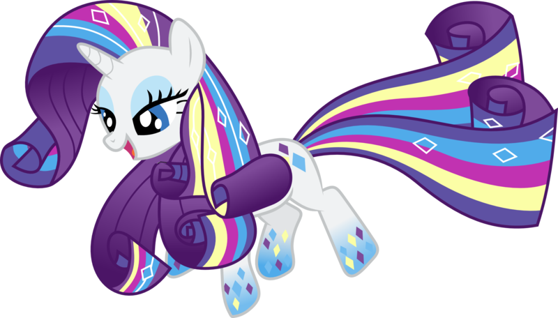 Size: 2185x1245 | Tagged: artist:whizzball2, derpibooru import, rainbow power, rarity, safe, simple background, solo, transparent background, twilight's kingdom, vector