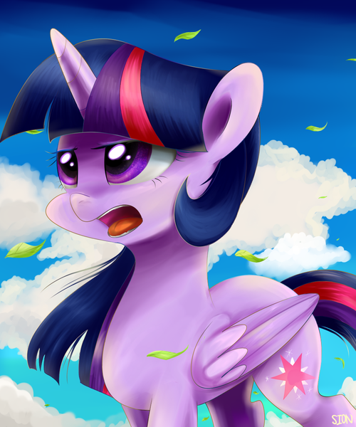 Size: 1000x1200 | Tagged: safe, artist:sion-ara, derpibooru import, twilight sparkle, twilight sparkle (alicorn), alicorn, pony, female, mare, solo