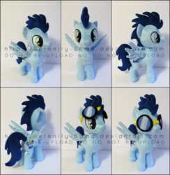 Size: 1024x1050 | Tagged: artist:serenity-sama, custom, derpibooru import, irl, photo, plushie, safe, soarin', toy