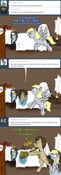 Size: 780x2250 | Tagged: safe, artist:jitterbugjive, derpibooru import, derpy hooves, doctor whooves, time turner, pegasus, pony, lovestruck derpy, ask, crossover, female, mare, portal (valve), tumblr