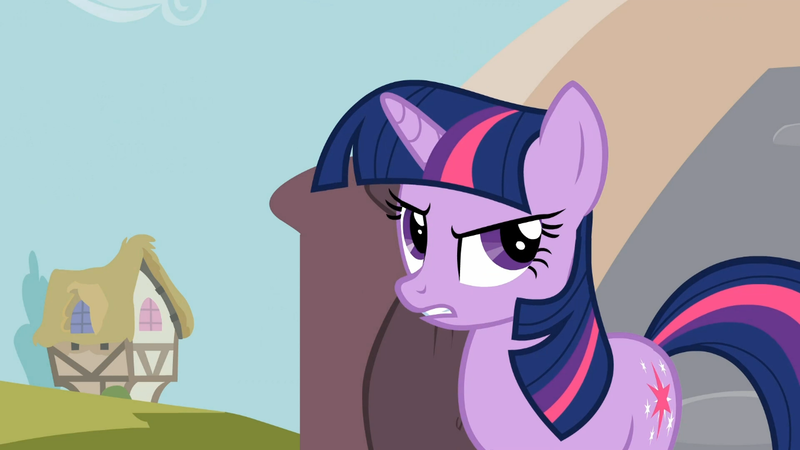 Size: 1365x768 | Tagged: annoyed, derpibooru import, it's about time, safe, screencap, solo, twilight sparkle