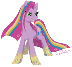 Size: 1540x1429 | Tagged: artist:tsand106, derpibooru import, pinkamena diane pie, pinkie pie, rainbow power, safe, solo, twilight's kingdom, wrong eye color