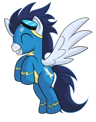 Size: 2200x2800 | Tagged: artist:mister-markers, artist needed, clothes, cute, derpibooru import, eyes closed, goggles, safe, soarin', soarinbetes, solo, uniform, wonderbolts uniform