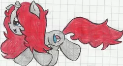 Size: 924x497 | Tagged: safe, artist:blanquiwiis, derpibooru import, ponified, pony, pokémon, silver, solo, traditional art