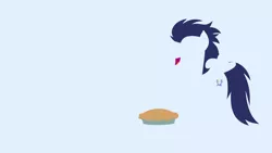 Size: 1920x1080 | Tagged: artist:minecraftxyo, derpibooru import, food, minimalist, modern art, pie, safe, soarin', solo, that pony sure does love pies, wallpaper