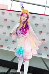 Size: 683x1024 | Tagged: artist:lochlan o'neil, clothes, cosplay, costume, derpibooru import, human, irl, irl human, photo, princess cadance, safe, solo