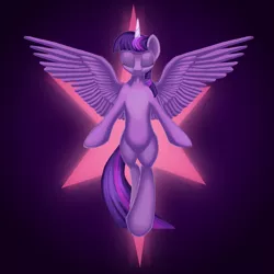 Size: 3333x3333 | Tagged: safe, artist:1nakir1, derpibooru import, twilight sparkle, twilight sparkle (alicorn), alicorn, pony, female, mare, solo