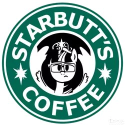 Size: 900x900 | Tagged: safe, artist:jopa04, derpibooru import, twilight sparkle, twilight sparkle (alicorn), alicorn, pony, female, glasses, mare, parody, solo, starbucks