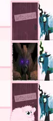 Size: 651x1498 | Tagged: derpibooru import, fluffle puff's closet, meme, oc, oc:fluffle puff, queen chrysalis, safe, transformers, transformers prime, unicron