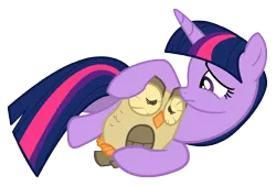 Size: 8249x5567 | Tagged: safe, artist:auburnborbon, derpibooru import, owlowiscious, twilight sparkle, twilight sparkle (alicorn), alicorn, pony, twilight's kingdom, .ai available, absurd resolution, female, mare, simple background, transparent background, vector