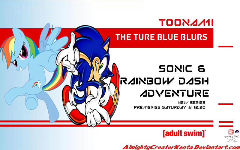 Size: 1114x701 | Tagged: safe, derpibooru import, rainbow dash, pony, adult swim, crossover, image, jpeg, simple background, sonic the hedgehog, sonic the hedgehog (series), toonami, vector, white background