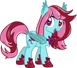 Size: 4678x4163 | Tagged: dead source, safe, artist:tsabak, derpibooru import, oc, oc:starlight blossom (tsabak), unofficial characters only, bat pony, pony, absurd resolution, heterochromia, solo