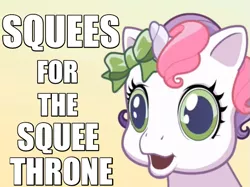 Size: 631x471 | Tagged: safe, derpibooru import, sweetie belle, caption, g3.5, image macro, meme, solo, text, warhammer 40k, warhammer (game)