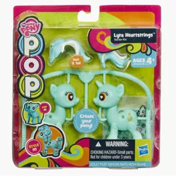 Size: 1500x1500 | Tagged: derpibooru import, hasbro, lyra heartstrings, my little pony pop!, official, packaging, safe, sprue pony, toy