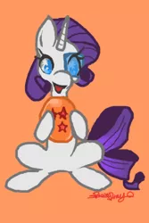 Size: 356x534 | Tagged: artist:thelittledixie, derpibooru import, dragon ball, dragon ball (object), dragon ball z, rarity, safe, solo