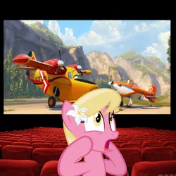 Size: 894x894 | Tagged: artist:cartuneslover16, crop duster, derpibooru import, disney, dusty crophopper, lily, lily valley, plane, planes (movie), safe, the horror