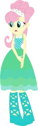 Size: 739x2447 | Tagged: safe, artist:sketchmcreations, derpibooru import, edit, vector edit, fluttershy, equestria girls, green isn't your color, clothes, dress, inkscape, open mouth, photo shoot, simple background, solo, transparent background, vector