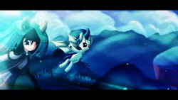 Size: 3840x2160 | Tagged: artist:an-m, derpibooru import, dust: an elysian tail, dust (character), eared humanization, fidget (character), human, humanized, octavia melody, safe, species swap, vinyl scratch