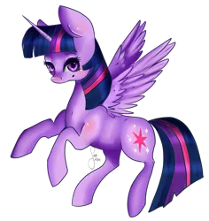 Size: 1584x1680 | Tagged: safe, artist:saoiirse, derpibooru import, twilight sparkle, twilight sparkle (alicorn), alicorn, pony, female, mare, solo