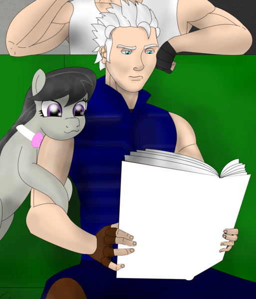 Size: 2217x2594 | Tagged: derpibooru import, devil may cry, devil may cry 3, exploitable meme, meme, octavia melody, safe, template, vergil (devil may cry), vergil's book