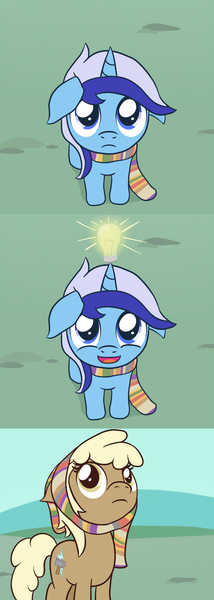 Size: 1280x3584 | Tagged: artist:captainbritish, clothes, colgate answers, comic, derpibooru import, minuette, mjölna, safe, scarf