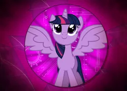 Size: 1057x755 | Tagged: safe, artist:dirtpoorriceking7, derpibooru import, twilight sparkle, twilight sparkle (alicorn), alicorn, pony, female, mare, princess, solo, vector, wallpaper