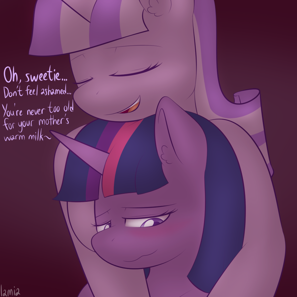 Size: 1000x1000 | Tagged: alicorn, anthro, artist:lamia, breasts, busty twilight velvet, comic:twilight's secret, derpibooru import, female, incest, infidelity, lesbian, mother and child, mother and daughter, questionable, shipping, twicest, twilight sparkle, twilight sparkle (alicorn), twilight's secret, twilight velvet, velvet sparkle
