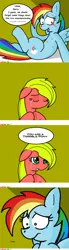 Size: 513x1872 | Tagged: artist:claireannecarr, ask, ask maplejack, cowboys and equestrians, crying, derpibooru import, female, lesbian, mad magazine, mad (tv series), mapledash, maplejack, rainbow dash, safe, shipping, tumblr