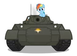 Size: 5000x3668 | Tagged: artist:mrlolcats17, derpibooru import, m18 hellcat, rainbow dash, safe, simple background, solo, tank (vehicle), transparent background, vector