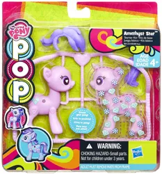 Size: 932x1000 | Tagged: amethyst star, derpibooru import, my little pony pop!, official, safe, solo, sprue pony, toy