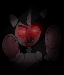Size: 2000x2313 | Tagged: derpibooru import, five nights at freddy's, oc, oc:elodie de'bellemare, semi-grimdark, solo, unofficial characters only