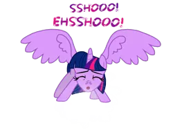 Size: 2048x1536 | Tagged: safe, artist:proponypal, derpibooru import, twilight sparkle, twilight sparkle (alicorn), alicorn, pony, female, fetish, mare, nostrils, sneezing, sneezing fetish, spray, wings