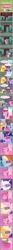 Size: 586x11038 | Tagged: safe, artist:zacatron94, derpibooru import, applejack, fluttershy, pinkie pie, rainbow dash, rarity, twilight sparkle, twilight sparkle (alicorn), alicorn, pony, apple, bubble berry, candy, clothes, comic, equestria's stories, food, glasses, goggles, lingerie, lollipop, pointy ponies, riding crop, rule 63, shipping goggles, that pony sure does love apples