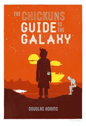 Size: 1101x1600 | Tagged: book cover meme, chickun, derpibooru import, exploitable meme, faic, forced meme, hitchhiker's guide to the galaxy, meme, safe