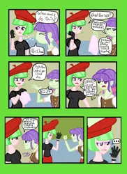 Size: 1700x2338 | Tagged: safe, artist:oneovertwo, derpibooru import, drama letter, starlight, watermelody, equestria girls, background human, comic, patricia water melody, watermelody's campaign